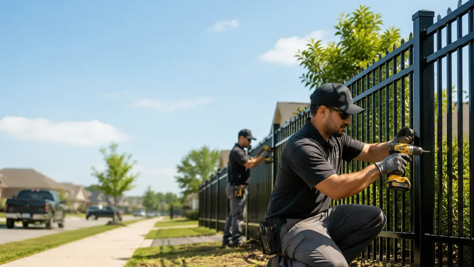Metal Fence Installation in New Park, PA